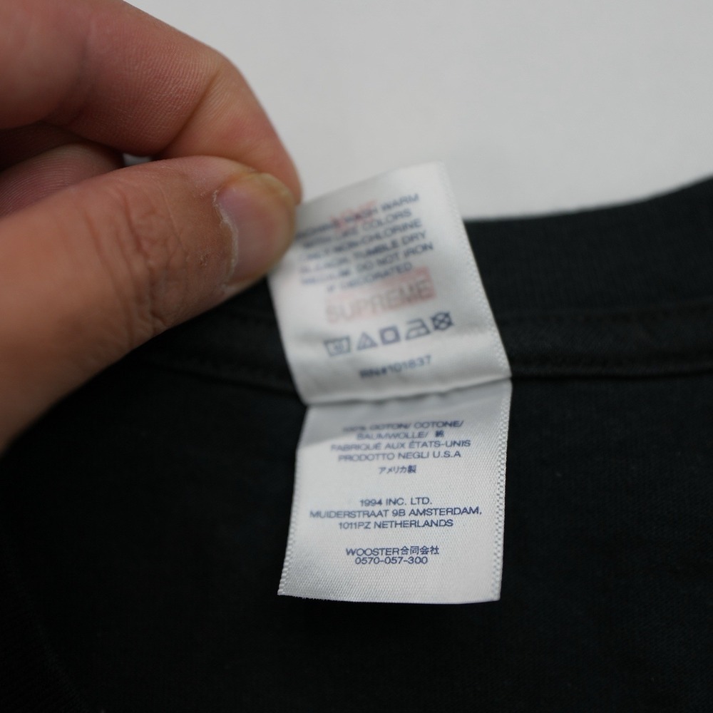 *SEALED* Supreme Yohji Yamamoto Pumpkin Tee (FW22) Black - Size XXL Rare Sz NWT - Picture 5 of 10